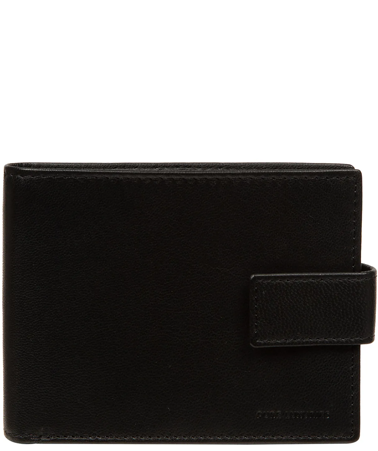 Henry' Black Leather Wallet