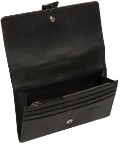 Isla' Black Leather Purse