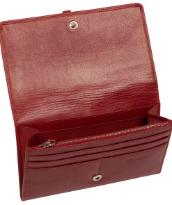 Isla' Red Leather Purse