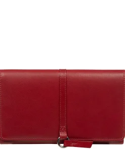 Isla' Red Leather Purse