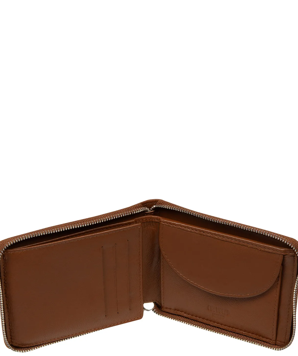 James' Tan Leather Wallet