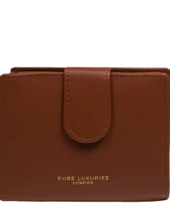 Jody' Caramel Leather Bi-Fold Purse