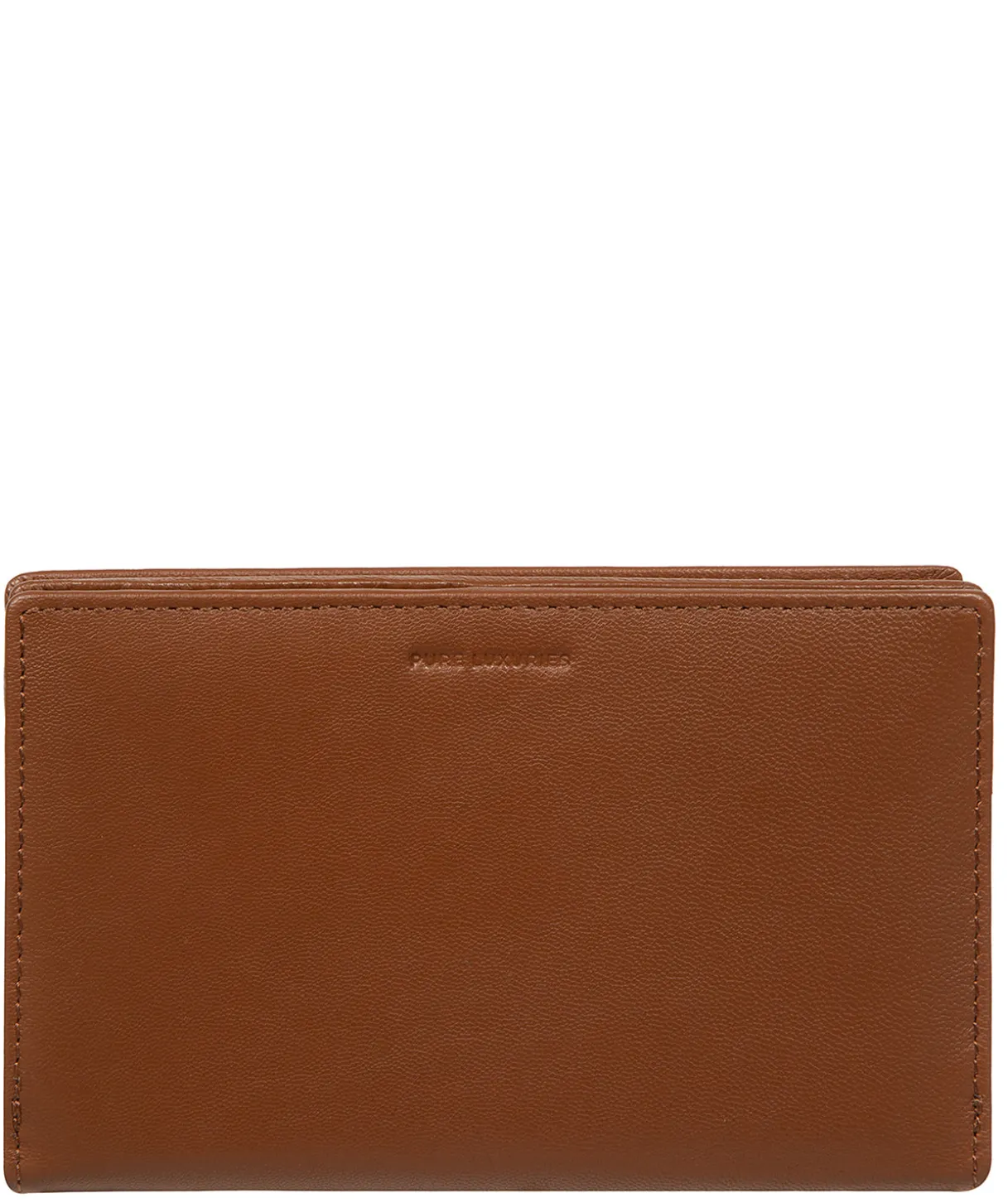 Julia' Tan Leather Purse