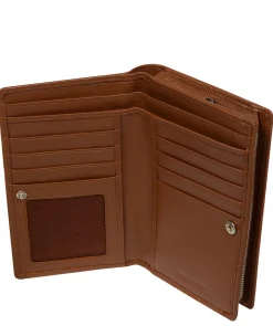 Julia' Tan Leather Purse