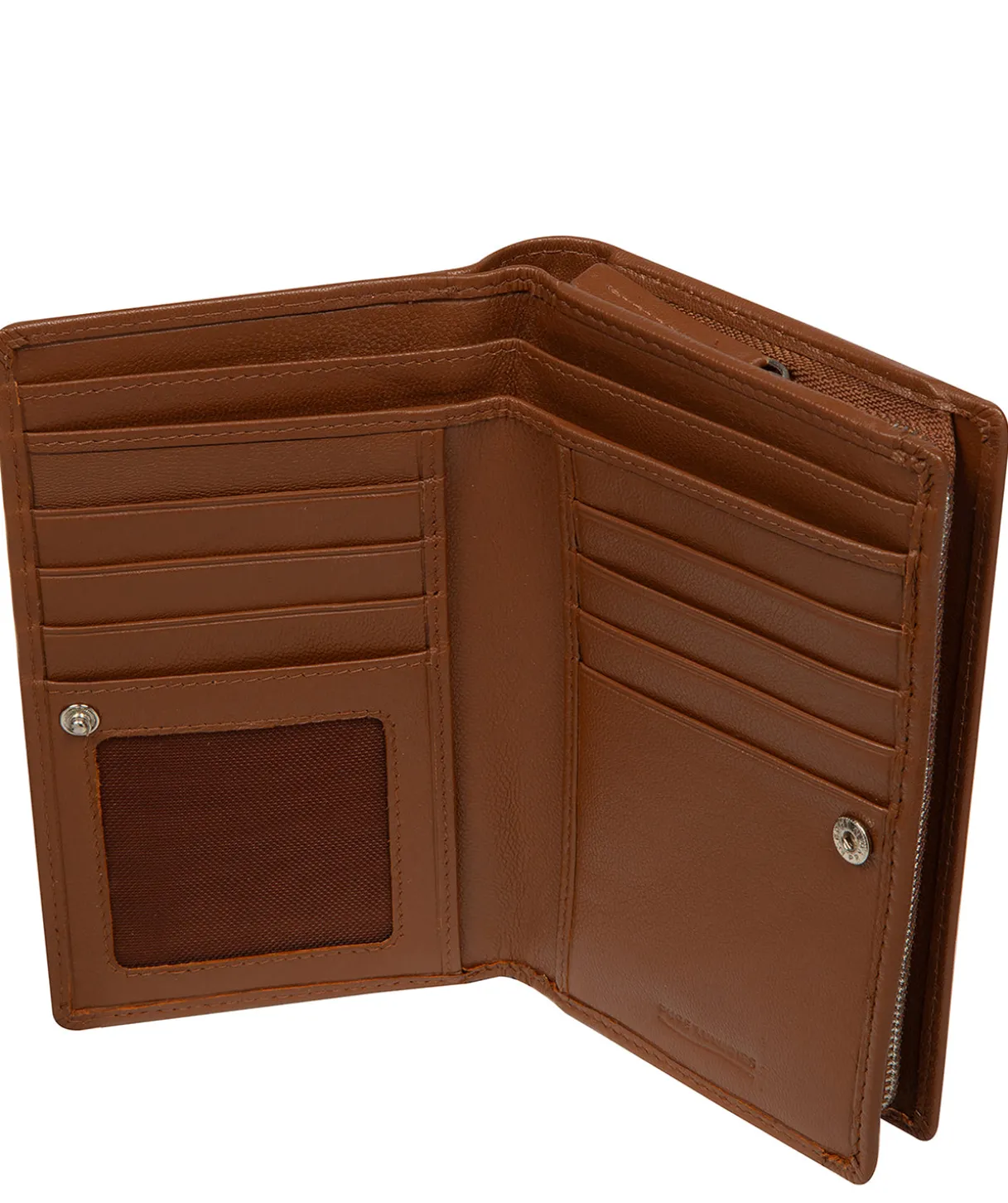 Julia' Tan Leather Purse
