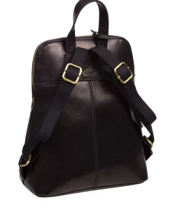 Kendal' Navy Leather Backpack