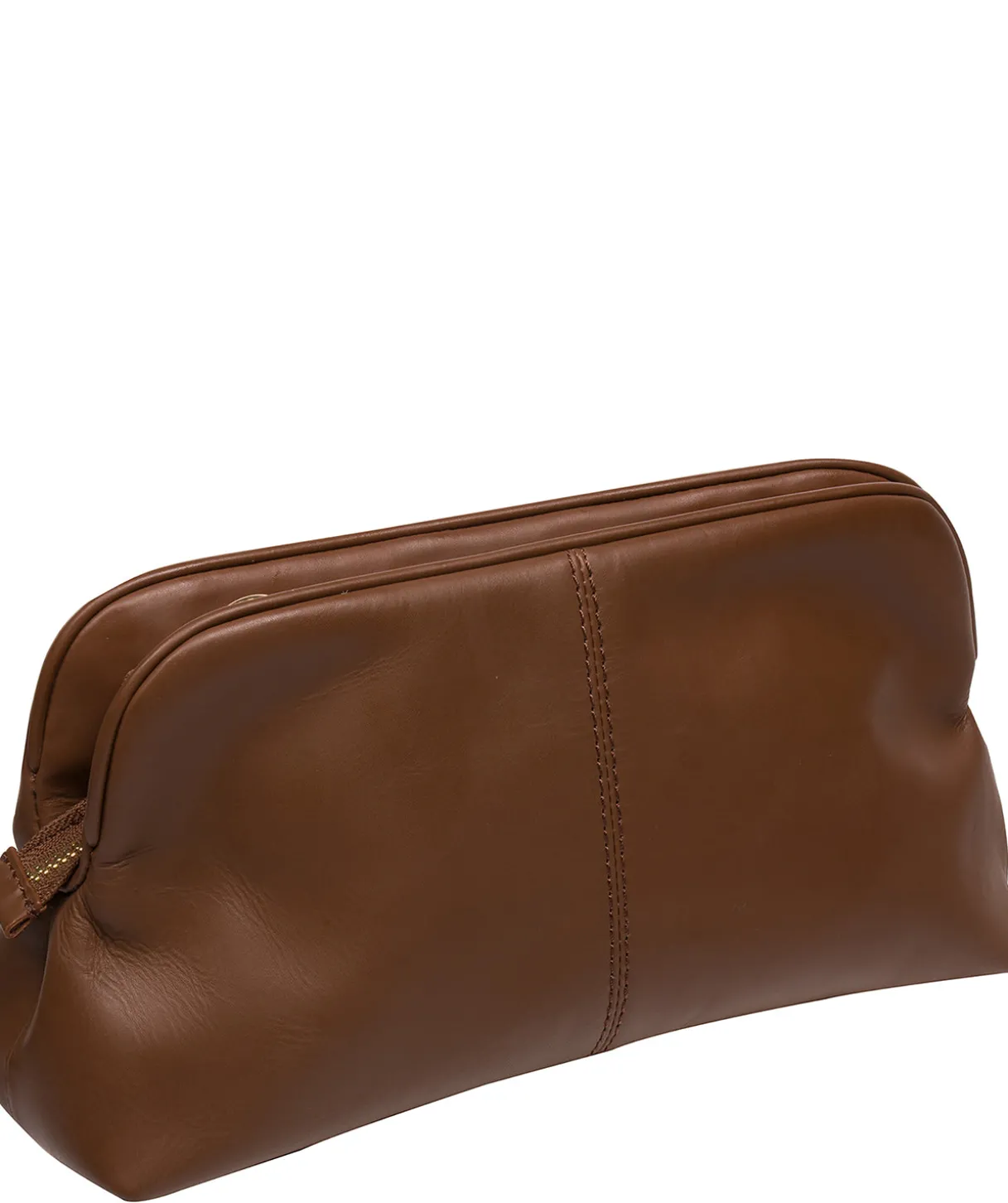 Kimberly' Chestnut Leather Cross Body & Clutch Bag