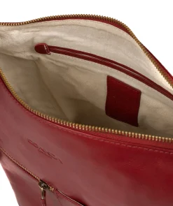 Kristin' Chilli Pepper Leather Shoulder Bag