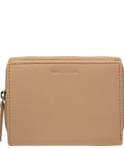 Leah' Latte Leather Purse