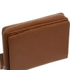 Leah' Tan Leather Purse