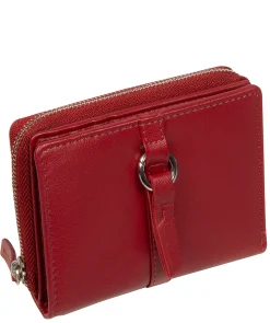 Lena' Red Leather Purse