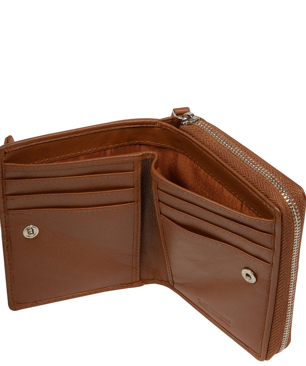 Lena' Tan Leather Purse