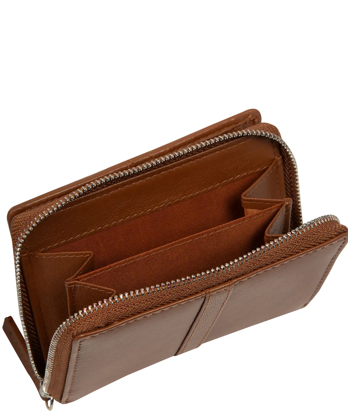 Lena' Tan Leather Purse