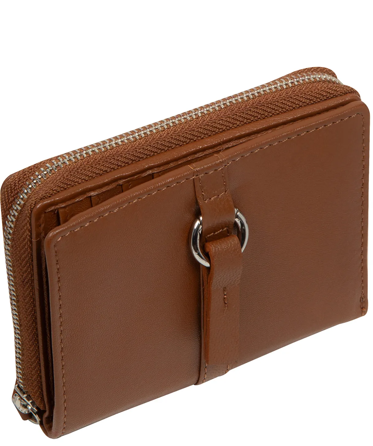 Lena' Tan Leather Purse