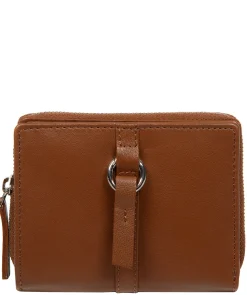 Lena' Tan Leather Purse