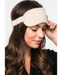 Levens' Oatmeal 100% Cashmere Eye Mask