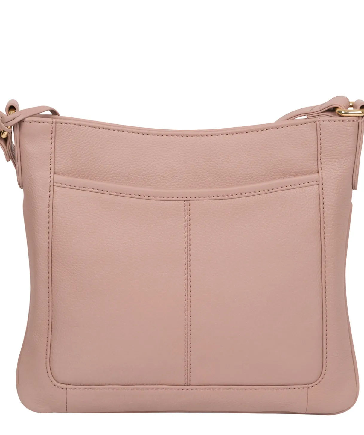Lewes' Blush Pink Leather Cross Body Bag