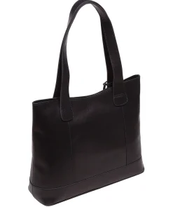 Little Patience' Navy Leather Tote Bag