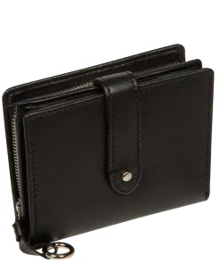 Louise' Black Leather Purse