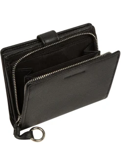 Louise' Black Leather Purse