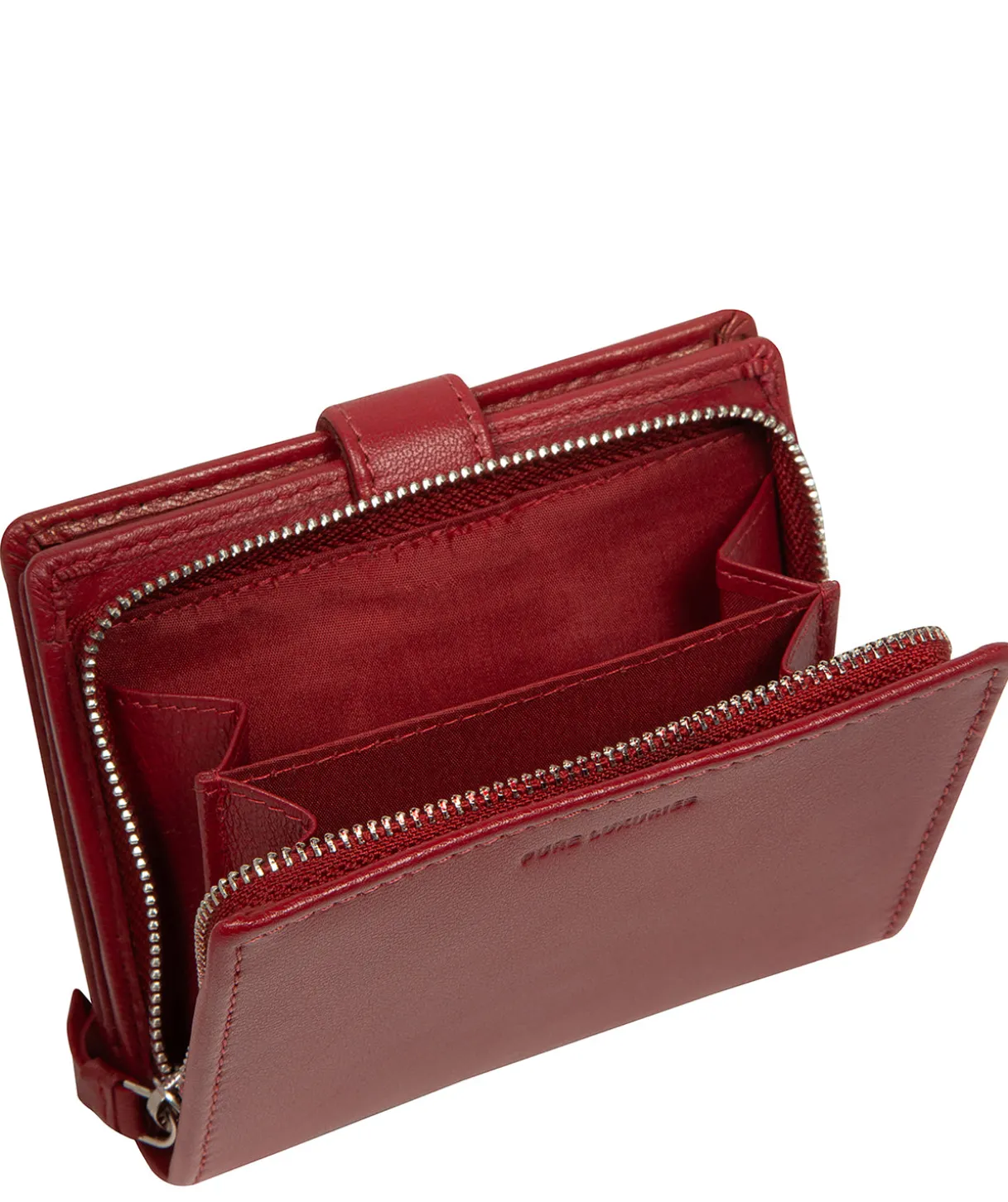 Louise' Red Leather Purse