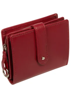 Louise' Red Leather Purse