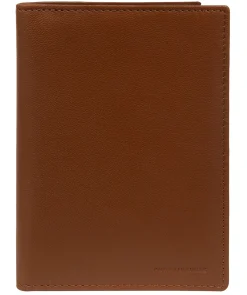 Louis' Tan Leather Passport Holder