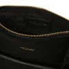 Lucienne' Black Leather Cross Body Bag