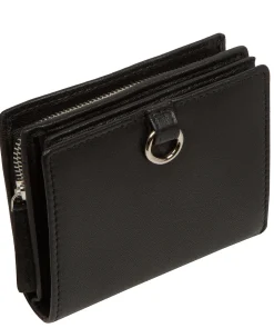 Lucy' Black Leather Purse