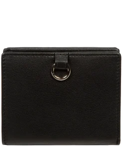 Lucy' Black Leather Purse