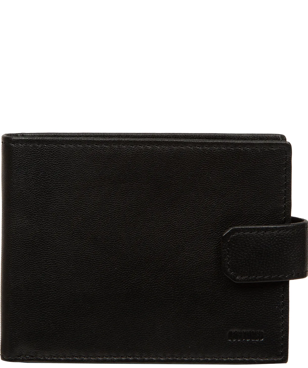 Max' Black Leather Wallet