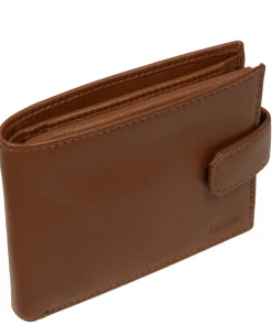 Max' Tan Leather Wallet