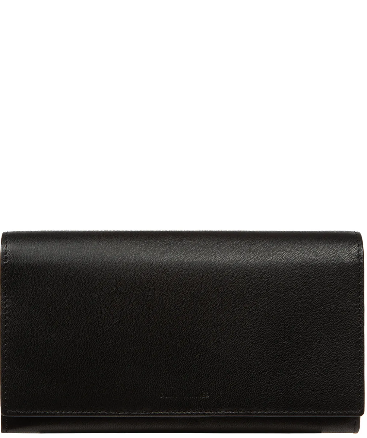Mia' Black Leather Purse