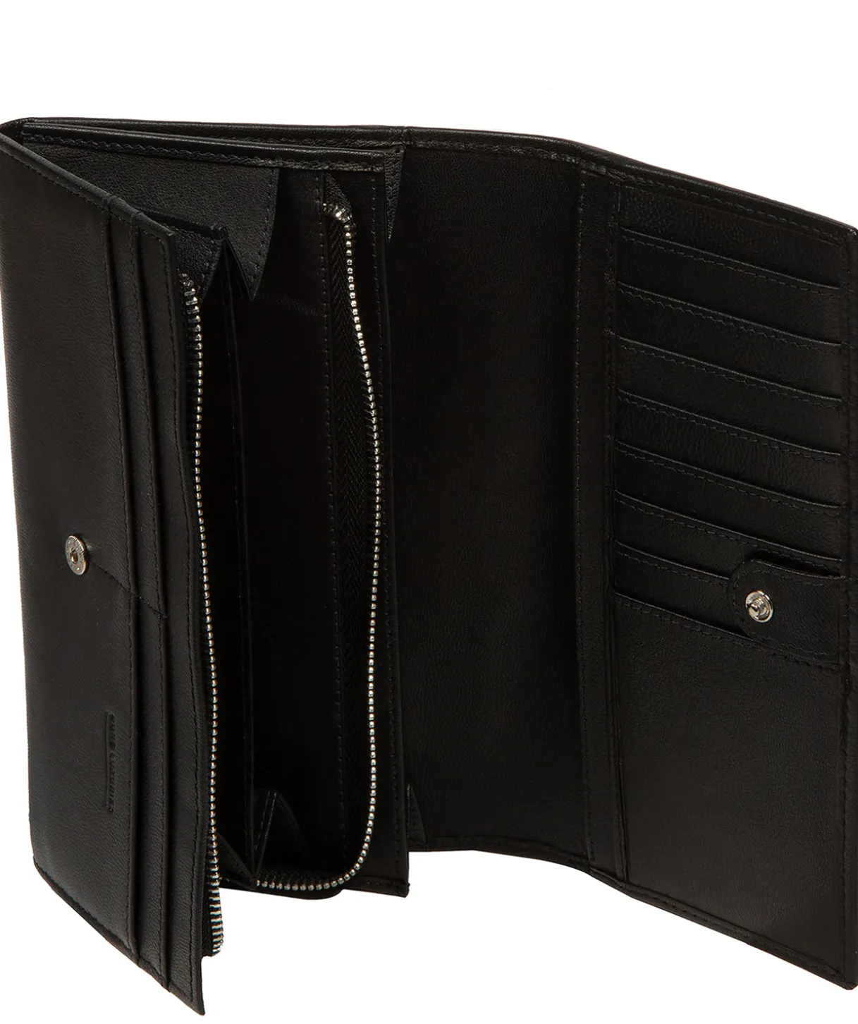 Mia' Black Leather Purse