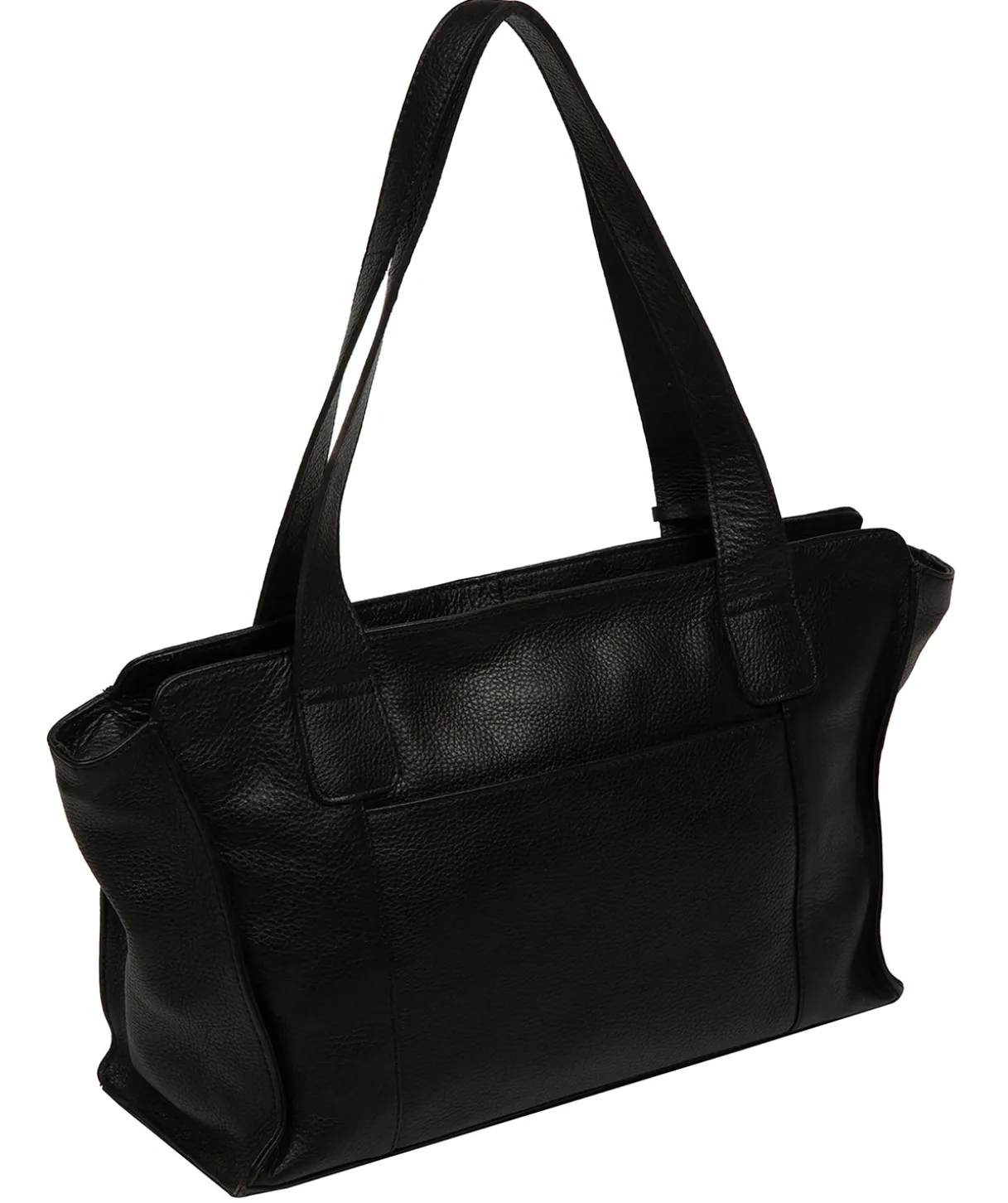 Mimi' Black Leather Handbag