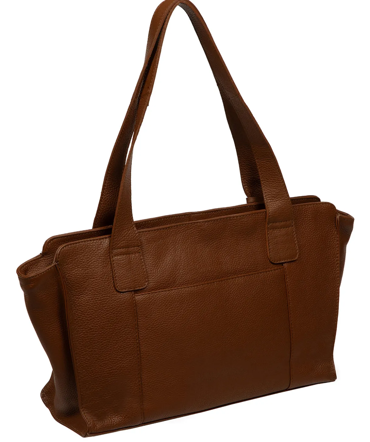 Mimi' Rich Tan Leather Handbag