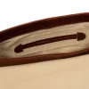 Myla' Conker Brown Leather Cross Body Bag