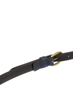 Navy Quality Leather Ladies' Belt