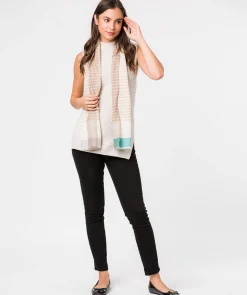 Nebula' Cashmere & Merino Wool Scarf