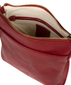 Nikita' Chilli Pepper Leather Cross Body Bag