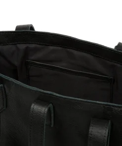 Noelle' Black Leather Handbag