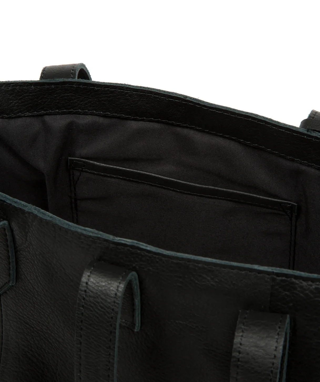 Noelle' Black Leather Handbag