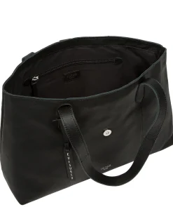 Noelle' Black Leather Handbag