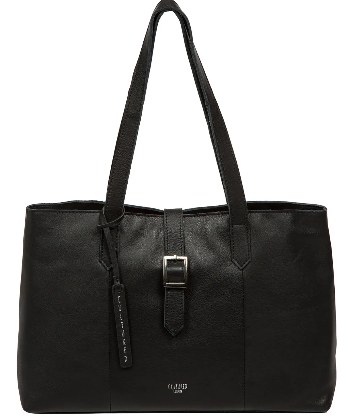Noelle' Black Leather Handbag