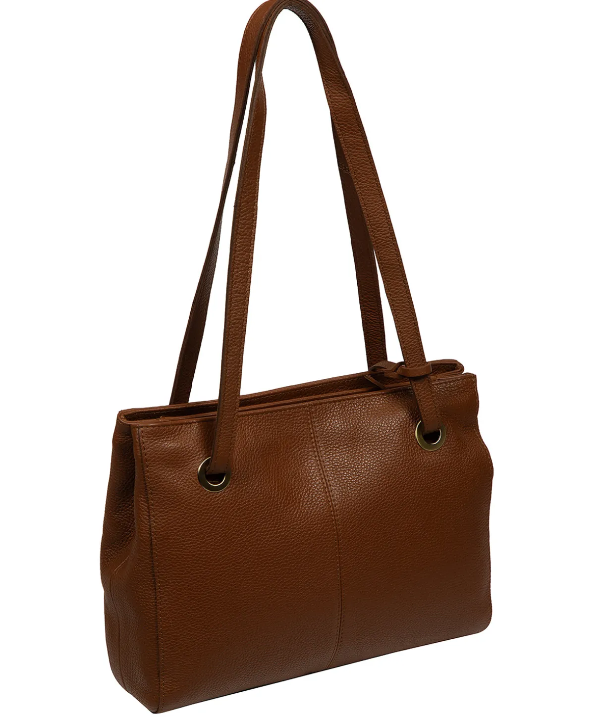 Noko' Rich Tan Leather Handbag