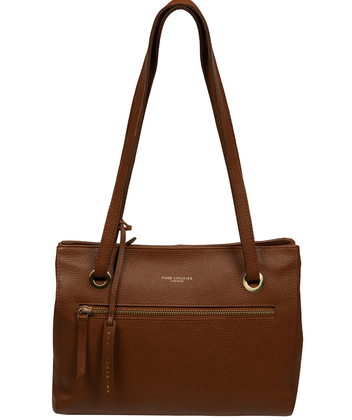 Noko' Rich Tan Leather Handbag