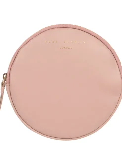 Oakwood' Blush Pink Leather Coin Purse