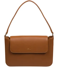 Olivia' Oak Nappa Leather Evening Bag