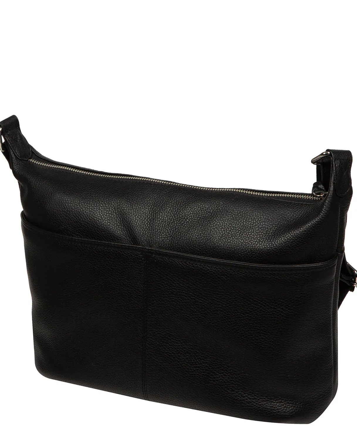 Ondine' Black Leather Shoulder Bag