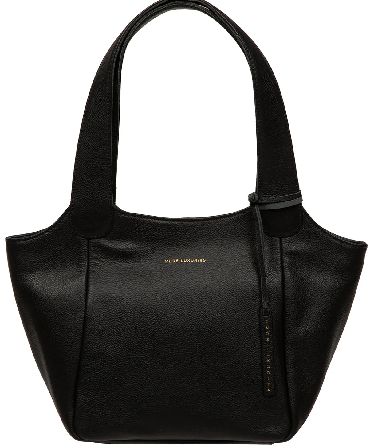 Ormesby' Black Leather Handbag